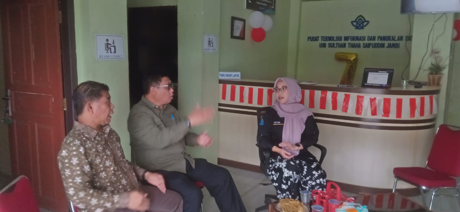 Wakil Rektor UIN STS Jambi Tinjau Kesiapan Laboratorium Komputer UTIPD