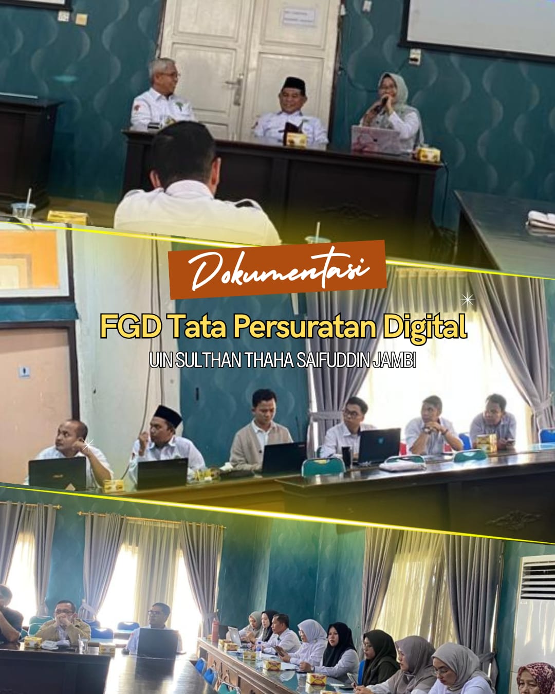 FGD Tata Persuratan Digital UIN Sulthan Thaha Saifuddin Jambi