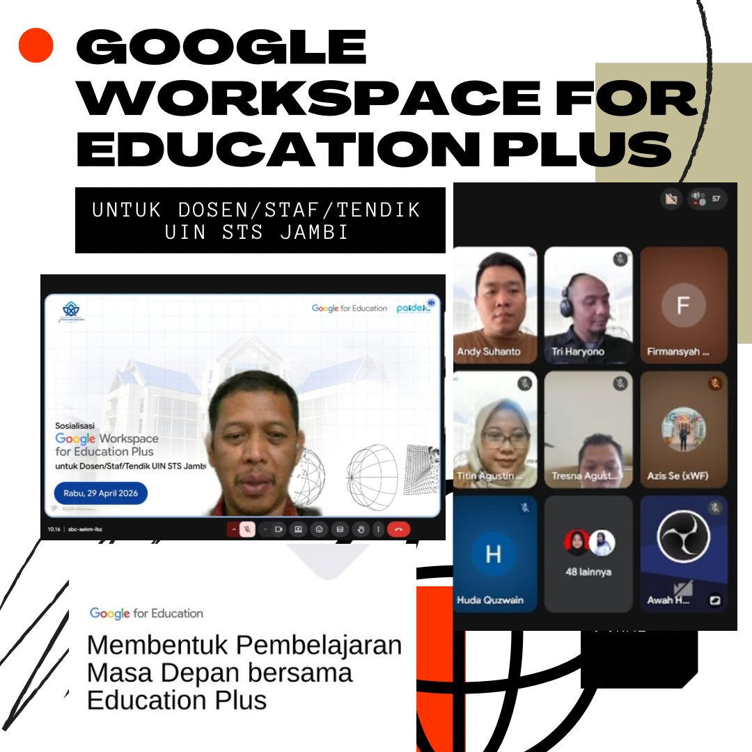 Sosialisasi Pemanfaatan Fitur Google Workspace for Education Plus